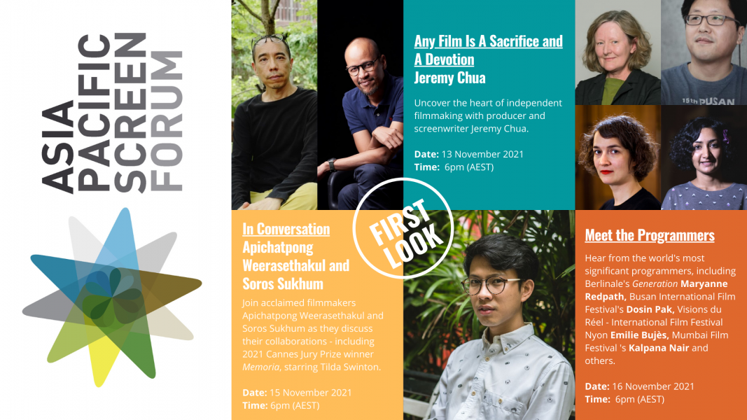 APSA REVEALS FIRST LOOK AT ASIA PACIFIC SCREEN FORUM Asia Pacific